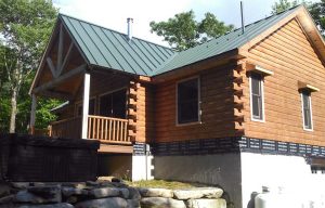 Small Cabin Home Exterior - Grandby