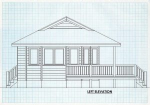 Log Cabin Home Left Elevation - Highlands Ranch