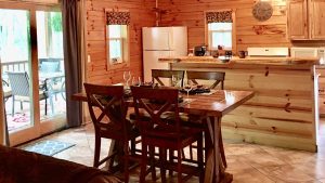 Log Cabin Kitchen - Homestead