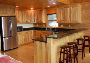 Log Home Kitchen - Housatonic