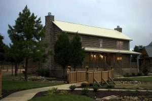 Log Home Exterior - Virginian