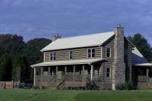 Log House Exterior - Virginian
