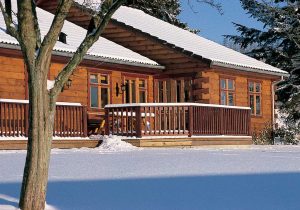 Log Home Outer Area - Kingsbury