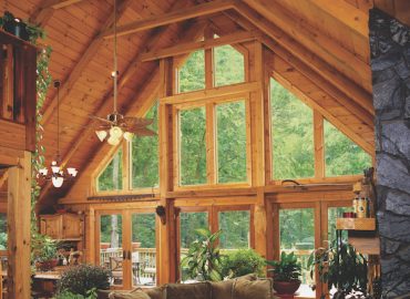 High Ceiling Living Area