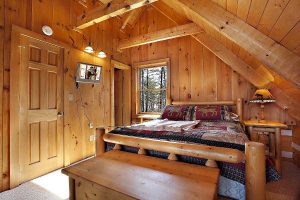 Log Cabin Bedroom - Parthfinder