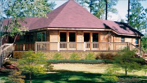 Log Home Exterior - Mankato