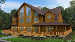 Log home Exterior - Maplewood