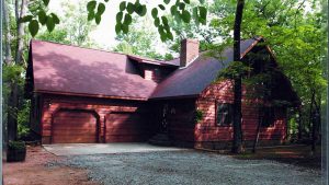 Log House Exterior Layout - Mount Laurel