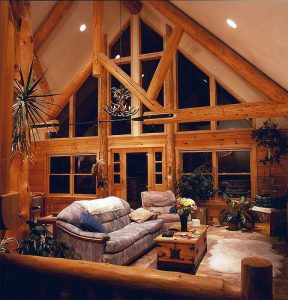 High Ceiling Living Room - Mountainview