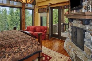 Bedroom with Fireplace - Park City