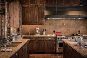 Log Cabin Kitchen - Party House