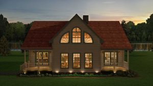 Log Home Exterior - Passaic