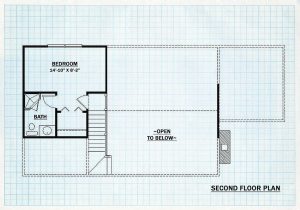 Log Home First Floor Plan - Rosehill