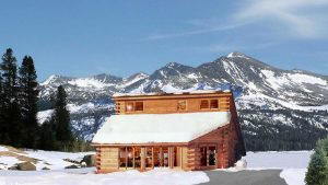 Log Home Exterior - Saratoga