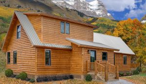 Log Home Exterior - Saminole