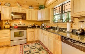Log Home Kitchen Interior - Shenandoah