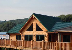 Log Home Exterior - Shiloh