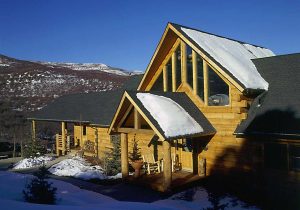 Log Home Exterior - Silver Springs