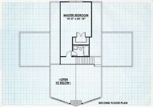Log Home Second Floor Plan - Sanoma