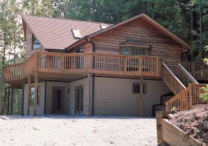 Log Home Exterior - Sunvalley