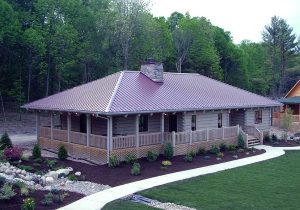 Log Home Exterior - Timberline