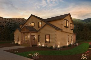 Log Home Exterior - Tradewater