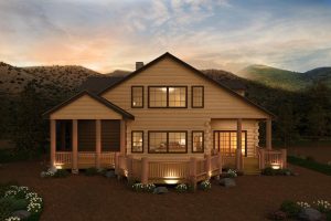 Log Home Exterior - Tradewater