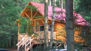 Log Cabin Exterior - Walnut Creek