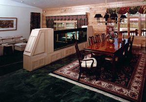 Log Home Dining Area - Washington