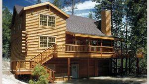 Log Home Exterior - Westcliffe