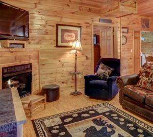 Log Cabin Living Room - Wrangell