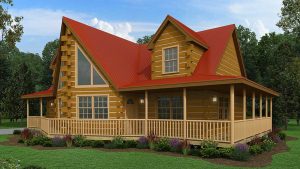 Log Home Exterior - Yosemite