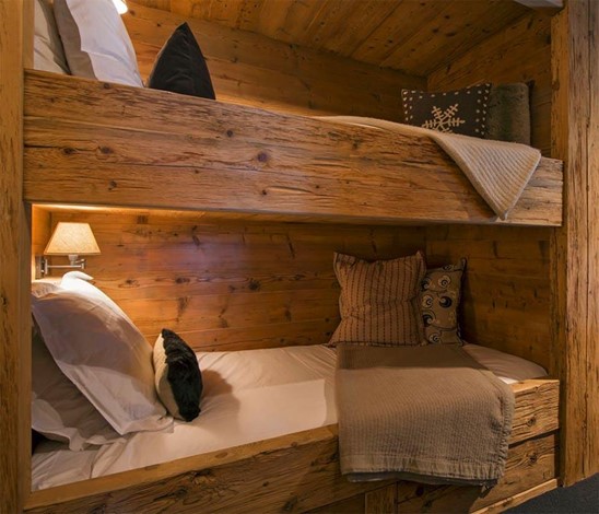 Small Tiny Cabin with Storage Space Beds