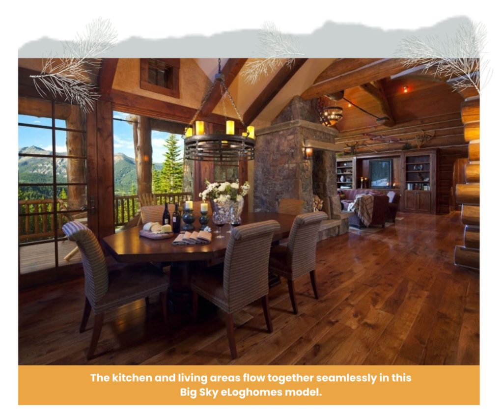 Tips For Crafting The Ultimate Open Concept Log Home