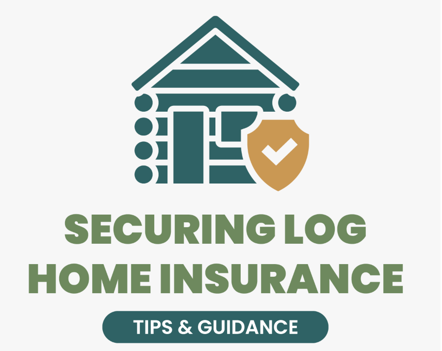 Securing Log Cabin Home Insurance Infographic Cover