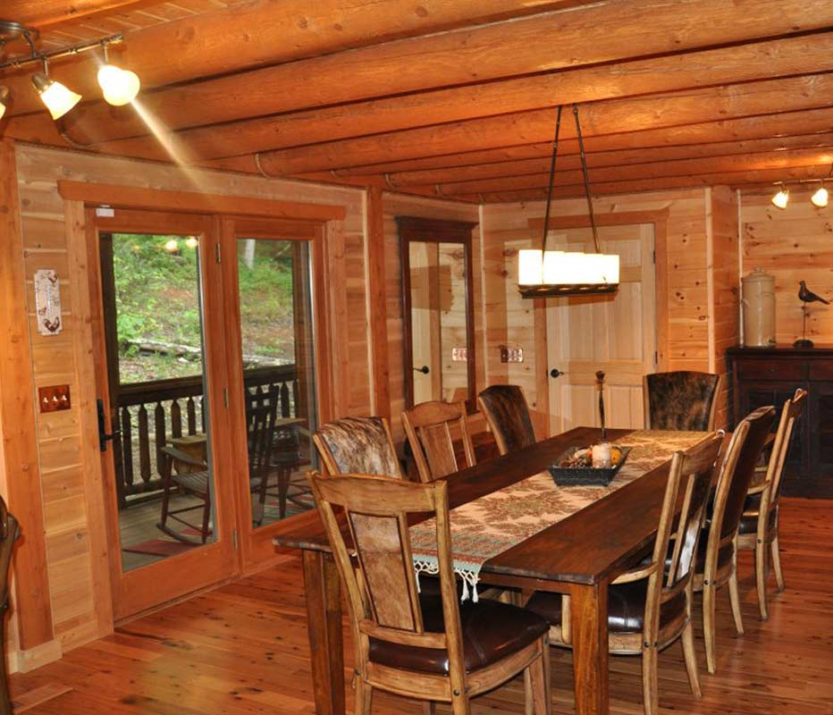 Finishes for your log cabin
