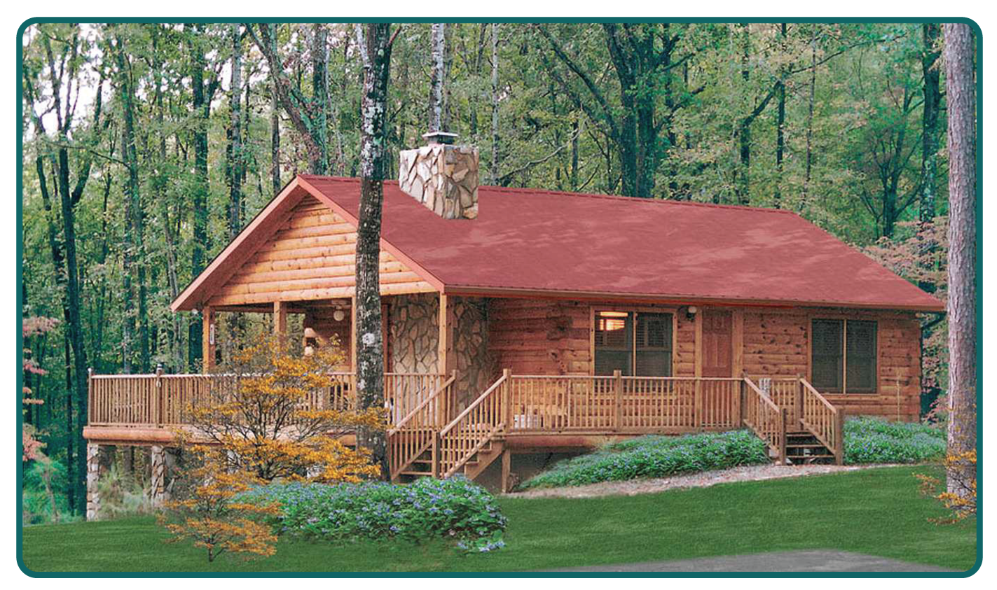 Small log cabin home ideas feature image