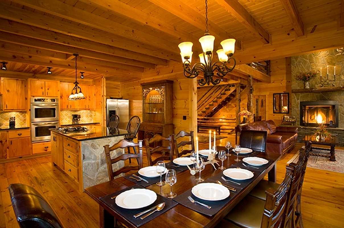 Log cabin home packages